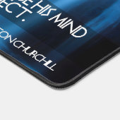 ウィンストンチャーチ感動的ル引用文「熱狂的」 デスクマット (コーナー)