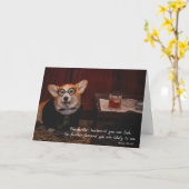 ウィンストンファーチル誕生日 カード (黄色い花)