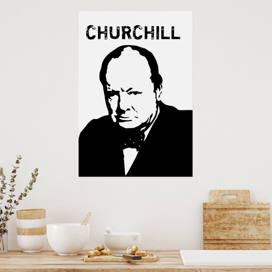 ウィンストン卿 ポスター (キッチン)
