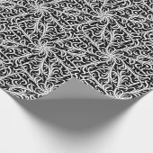 ウィンストン白黒 ラッピングペーパー (角)