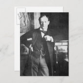 ウィンストン・スペンサー・チャーチル1904年 ポストカード (正面/裏面)
