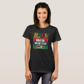 ウィンストン・セーラム州立大学, WSSU, HBC グラフィック Tシャツ (正面フル)
