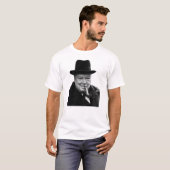 ウィンストン・チャーチル卿 Tシャツ (正面フル)