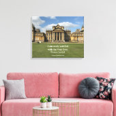 ウィンストン・チャーチル引用文、ブレンハイム最高の100000 キャンバスプリント (インサイチュ (リビング))