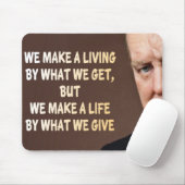 ウィンストン・チャーチル私達は生活を作ります マウスパッド (マウス)