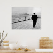 ウィンストン・チャーチル・アット・シー ポスター (キッチン)