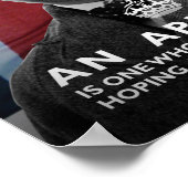 ウィンストン・チャーチル – 「アペザー」 ポスター (角)