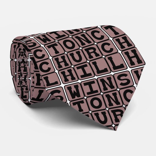 ウィンストン・チャーチル、イギリスの政治家 ネクタイ (ロール)