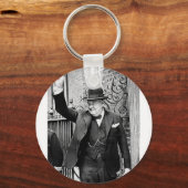 ウィンストン・チャーチル キーホルダー (正面)