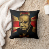 ウィンストン・チャーチル クッション (ブランケット)
