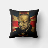 ウィンストン・チャーチル クッション (裏面)