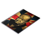 ウィンストン・チャーチル ノートブック (左側)