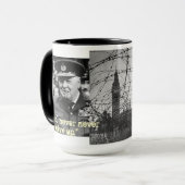 ウィンストン・チャーチル マグカップ (正面左)