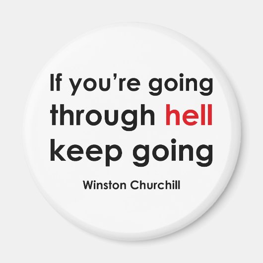 ウィンストン・チャーチル マグネット (正面)