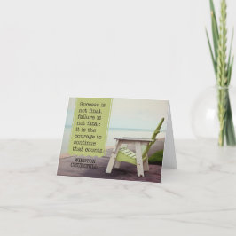 ウィンストン・チャーチル「勇気」感動的引用文 サンキューカード