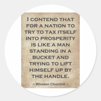 ウィンストン・チャーチル#1 ラウンドシール