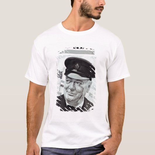 ウィンストン・チャーチル Tシャツ (正面)