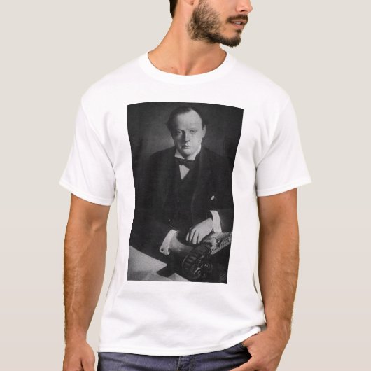 ウィンストン・チャーチル Tシャツ (正面)
