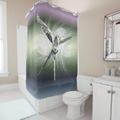 ウィンスパンインスパイアボードゲームテーブルトップゲーマーパステル シャワーカーテン (インサイチュ)