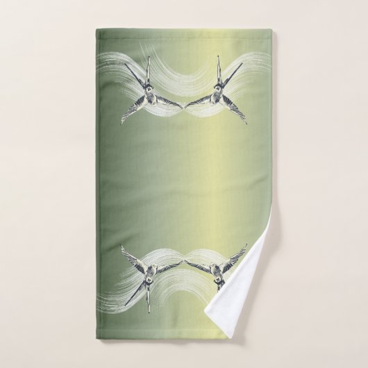 ウィンスパンインスパイアボードゲームテーブルトップゲーマーパステル バスタオルセット (ハンドタオル)