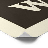 ウィンスパンボードゲームミニマリスト旅行スタイルゲーム ポスター (角)