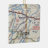ウィンスローアリゾナRoute 66クリスマス セラミックオーナメント (右)