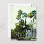 ウィンスローホメルホモササ川 ポストカード (正面/裏面)