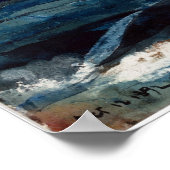 ウィンスローホーマーいいショット、アディロンダックス ポスター (角)