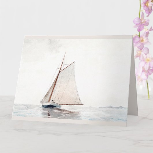 ウィンスローホーマーによるグロスターセーリングオフ カード (蘭)