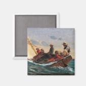 ウィンスローホーマーによるフリート(1874) マグネット (正面/裏面)