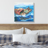 ウィンスローホーマーのガルフストリームが再び訪れた キャンバスプリント (インサイチュ (寝室))