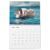 ウィンスローホーマークラシック自然 カレンダー (3月 2026)