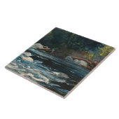 ウィンスローホーマーザラピッズハドソンリバー タイル (側面)