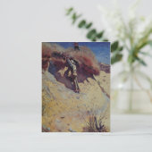 ウィンスローホーマー付きハガキ絵画ー ポストカード (スタンド正面)