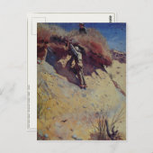 ウィンスローホーマー付きハガキ絵画ー ポストカード (正面/裏面)