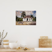 ウィンスローホーマー先住民ハッツナッソー ポスター (キッチン)