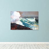 ウィンスローホーマー1895による北東の星 キャンバスプリント (インサイチュ (ウッドフロア))