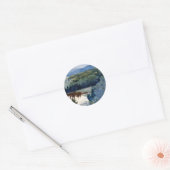 ウィンスローホーマー – インディアンヴィレッジアディロンダックス ラウンドシール (封筒)