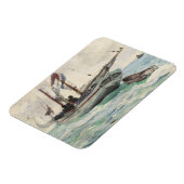 ウィンスローホーマー-スクーナー-ナッソー マグネット (左側)