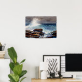 ウィンスローホームマーインクリングタイドスカボロメイン ポスター (ホームオフィス)