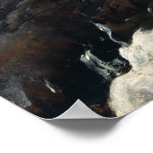 ウィンスローホームマーハイクリフ,メイン州の海岸 ポスター (角)