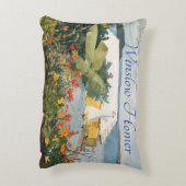 ウィンスローホームマーフラワーガーデンアンドバンガローバミューダ アクセントクッション (裏面(縦))