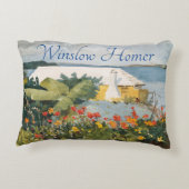 ウィンスローホームマーフラワーガーデンアンドバンガローバミューダ アクセントクッション (裏面)