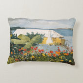 ウィンスローホームマーフラワーガーデンアンドバンガローバミューダ アクセントクッション (裏面)