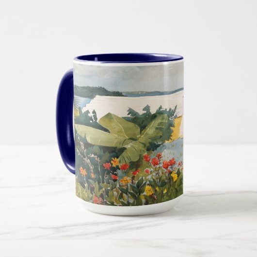 ウィンスローホームマーフラワーガーデンアンドバンガローバミューダ マグカップ (正面左)