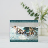 ウィンスロー・ホーマーによる牽引 シーズンポストカード (スタンド正面)