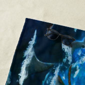 ウィンスロー・ホーマーの湾岸流は再び訪れた ビーチタオル (インサイチュ)