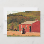 ウィンスロー・人気があるホ絵画マーの校時  カード (正面)