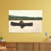 ウィンス遊ロー・ホーマーによる魚（1875年） キャンバスプリント (インサイチュ (リビング))