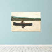 ウィンス遊ロー・ホーマーによる魚（1875年） キャンバスプリント (インサイチュ (ウッドフロア))